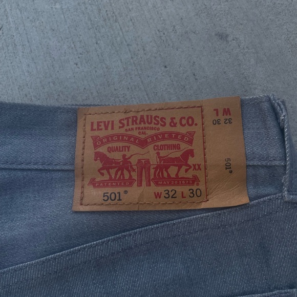 Grey Levi’s 501 - Picture 5 of 5